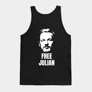 Free Julian Assange Tank Top